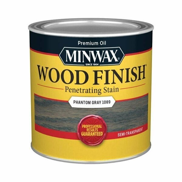 Wood Finish Semi-Transparent Phantom Oil-Based Penetrating Wood Stain 0.5 pt, 4PK, Minwax, Mfr#: 118610000